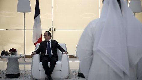 Prancūzijos prezidentas Francois Hollande'as