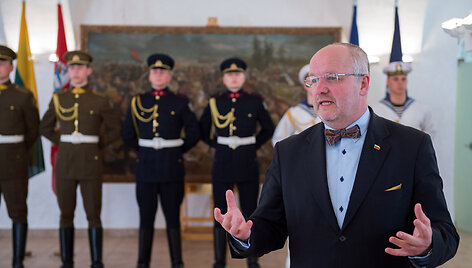 Susitikimas Kra&scaron;to apsaugos ministerijoje