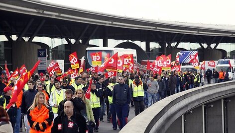 Protestuotojai
