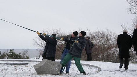 Saulės laikrodžio atstatymas