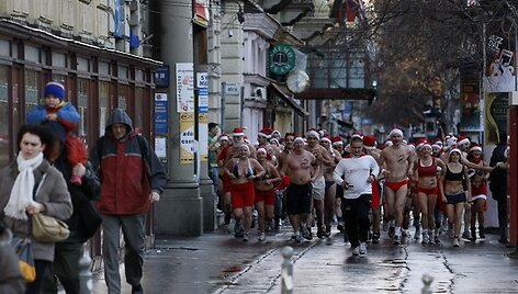 Bėgimo dalyviai 
