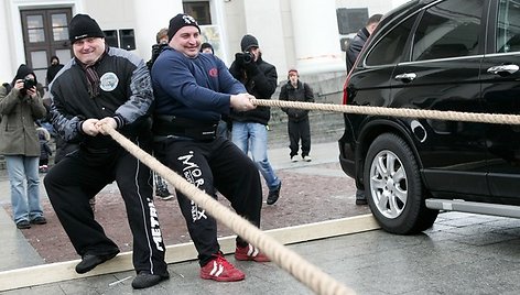 Žydrūnas Savickas ir Vidas Blekaitis