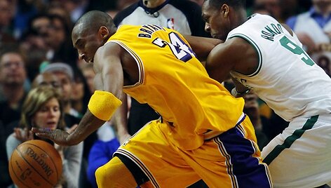 Kobe Bryantas ir Rajonas Rondo