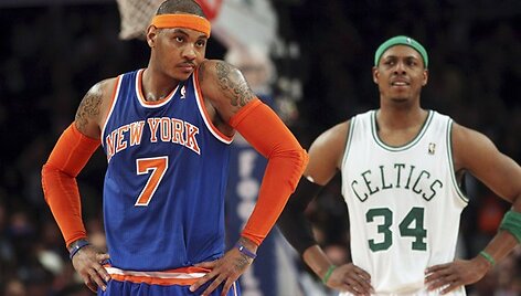 Carmelo Anthony ir Paulas Pierce'as