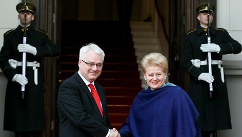 Ivo Josipovičius ir Dalia Grybauskaitė