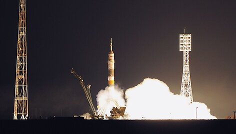 &bdquo;Sojuz TMA-21&ldquo; starto akimirka