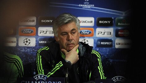Londono &bdquo;Chelsea&ldquo; treneris Carlosas Ancelotti