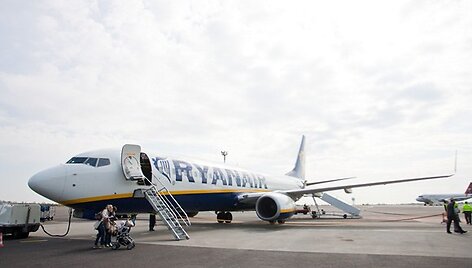 &bdquo;Ryanair&ldquo; kompanijos lėktuvas