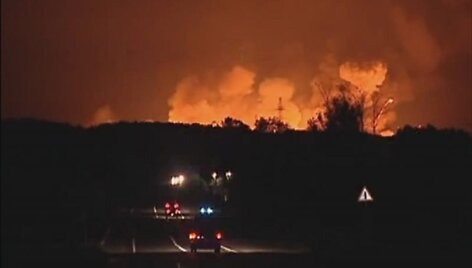 Ugnies kamuoliai kyla vir&scaron; Udmurtijos