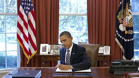 JAV prezidentas Barackas Obama