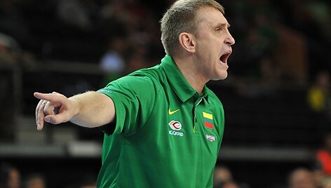 Lietuvos krep&scaron;inio rinktinės treneris Kęstutis Kemzūra