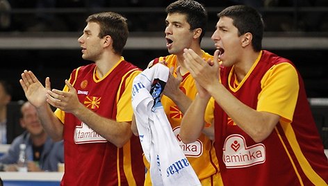 Makedonijos krepšininkai