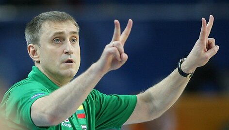 Lietuvos vyrų krep&scaron;inio rinktinės treneris Kęstutis Kemzūra