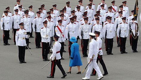 Didžiosios Britanijos karalienė Elizabeth II Australijoje