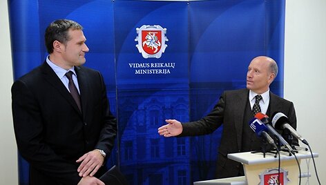 Virgilijus Alekna ir Raimundas Palaitis