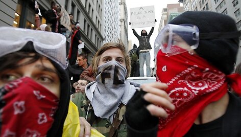 Demonstrantai
