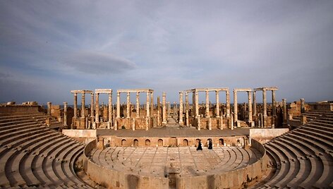 Leptis Magna senovinis miestas