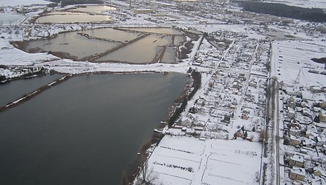 Kuršėnai iš paukščio skrydžio