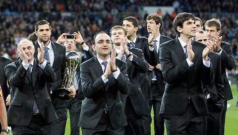 Madrido krep&scaron;ininkai turėjo dar vieną progą pasidžiaugti trofėjumi