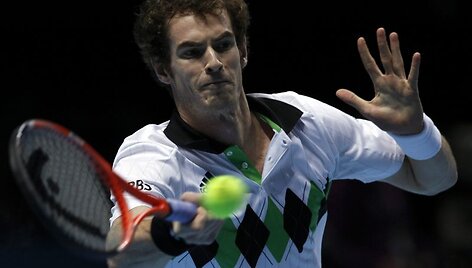 A.Murray 'us &ndash; finalinio turnyro Londne pusfinalyje