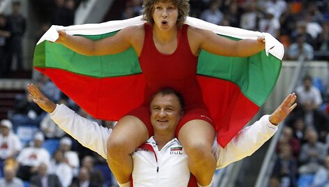 S. Zlateva &scaron;iemet tapo pasaulio bei Europos imtynių čempione 