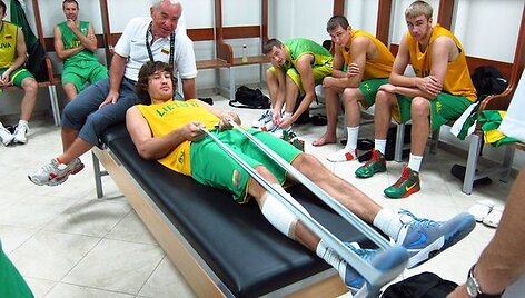 Įdomiausi Lietuvos krep&scaron;inio rinktinės kadrai i&scaron; Pasaulio čempionato