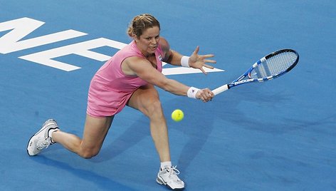 K.Clijsters tęsia kovą Sidnėjuje