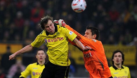 Dortmundo futbolininkai mačą baigė lygiosiomis