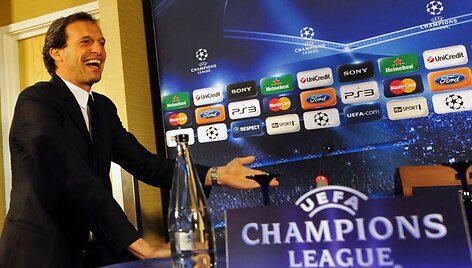 AC Milan treneris Massimiliano Allegri 