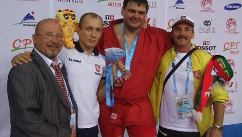 Daugiausia tikimasi i&scaron; S.Grečicho ir T.Rimkevičiaus (viduryje).