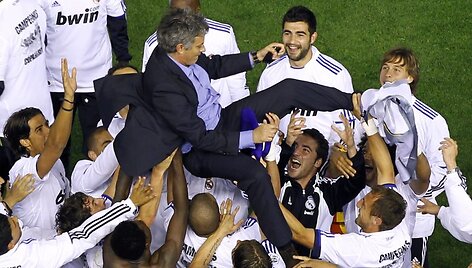 Jose Mourinho atvedė komandą į čempionų titulą.