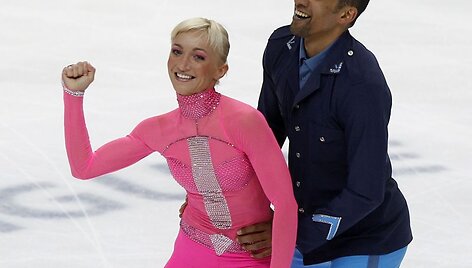 Aliona Savchenko ir Robinas Szolkowy trečią kartą triumfavo pasaulio čempionate