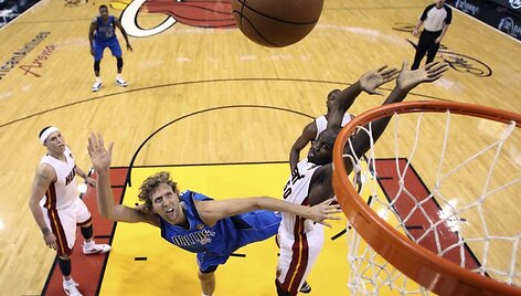 NBA finale namų prana&scaron;umą turi Majamio krep&scaron;ininkai