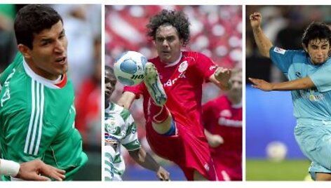 Suspenduoti penki Meksikos futbolo rinktinės žaidėjai