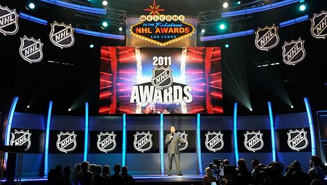 NHL apdovanojimų ceremonija vyko Las Vegase
