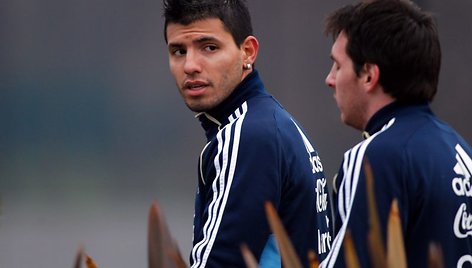 Sergio Aguero atvyko į Angliją