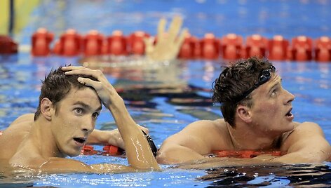M.Phelpsas ir R.Lochte