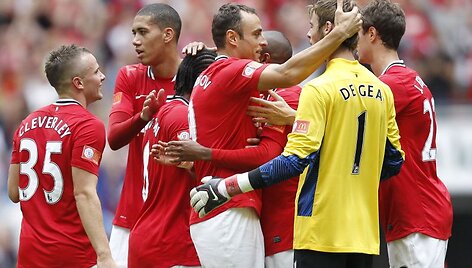 Davidas De Gea su komandos nariais pasiekė pergalę