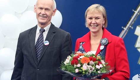 Kazimieras Budrys ir Birutė Statkevičienė