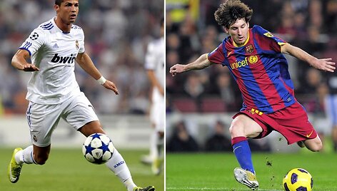 Cristiano Ronaldo ir Leonelis Messi
