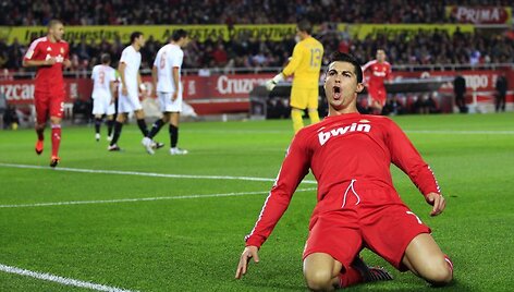 Cristiano Ronaldo pelnė tris įvarčius