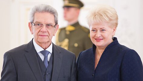 Vladas Garastas ir Dalia Grybauskaitė
