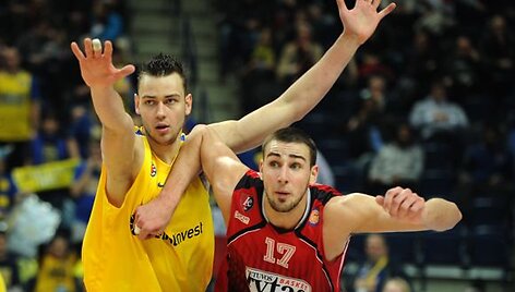 Donatas Motiejūnas ir Jonas Valančiūnas