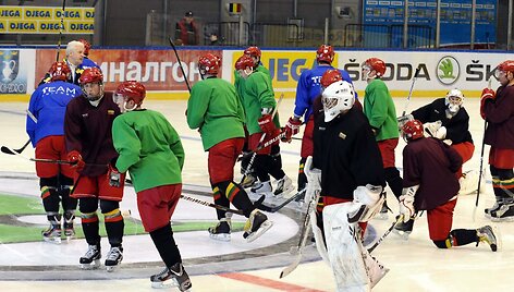 Treniruotėje
