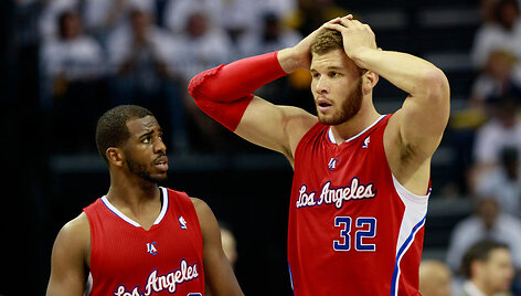 Blake'as Griffinas ir Chrisas Paulas