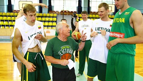 Treniruotės akimirka