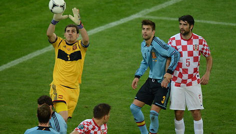 Ikeras Casillas gaudo kamuolį