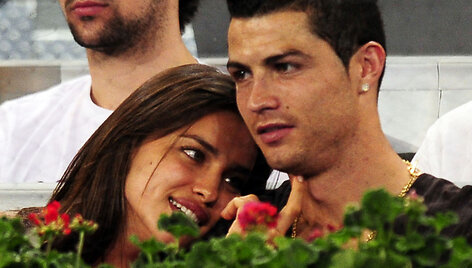 Irina Shayk ir Cristiano Ronaldo