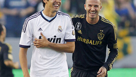 Kaka ir Deividas Beckhamas