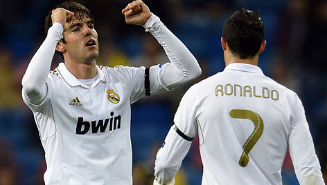 Kaka ir Cristiano Ronaldo